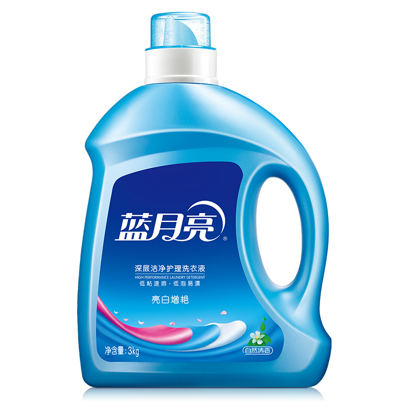 蓝月亮洗衣液 亮白增艳深层洁净护理洗衣液3kg