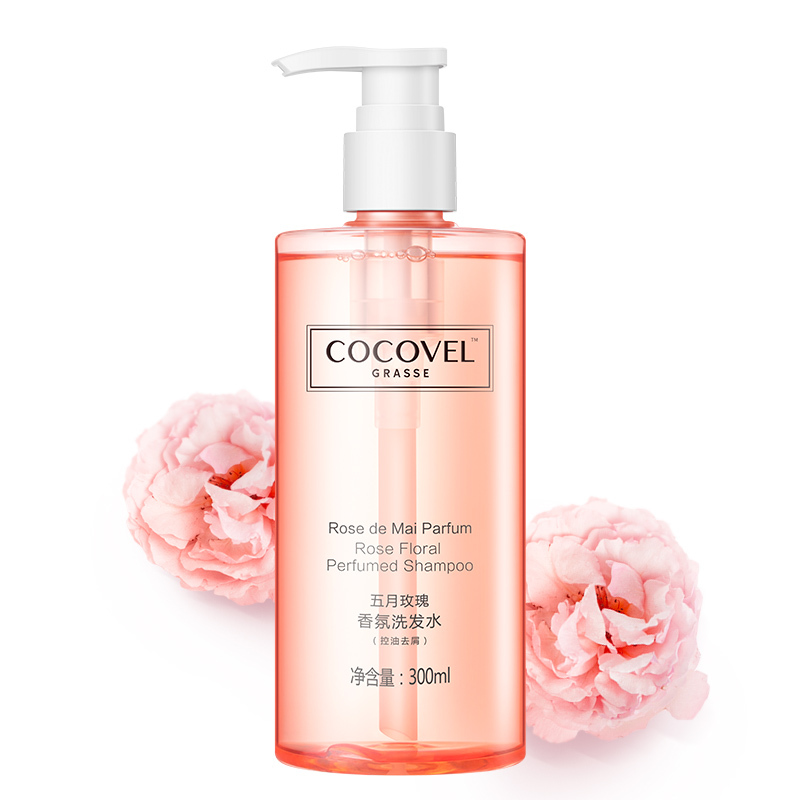 蔻露薇COCOVEL香氛型蓬松无硅油 氨基酸控油去洗发水男女通用300ml