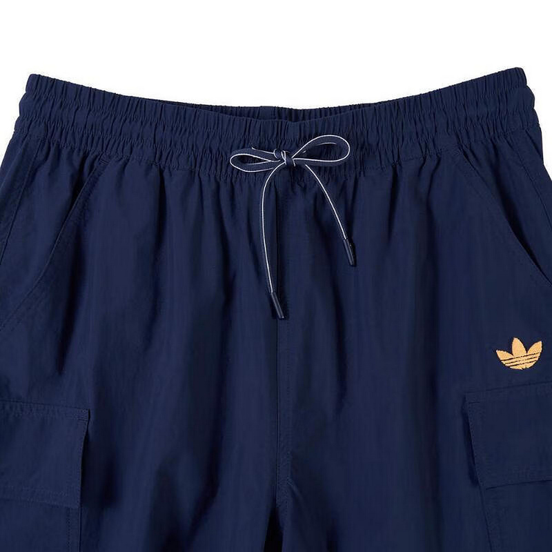 adidas阿迪达斯三叶草2024夏季款男子工装速干短裤五分裤 JI7235