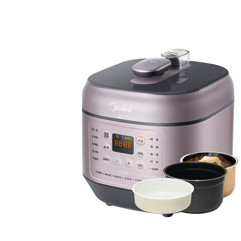 美的(Midea) 电压力锅-MY-EYL5041高清大图