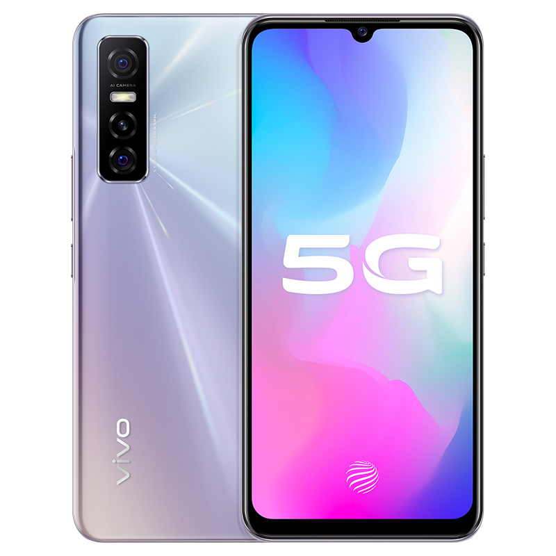 vivo Y73s 5G新品手机 8GB+128GB 银月 7.73mm旗舰级轻薄机身 三星AMOLED高清护眼屏 4800万后置三摄 一体化双模5G手机新品