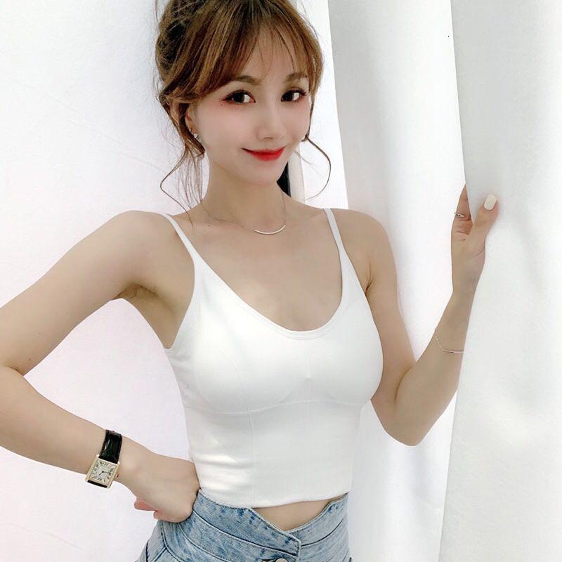 suntek大网红卡卡u型美背吊带背心无钢圈裹胸文胸罩聚拢打底运动内衣