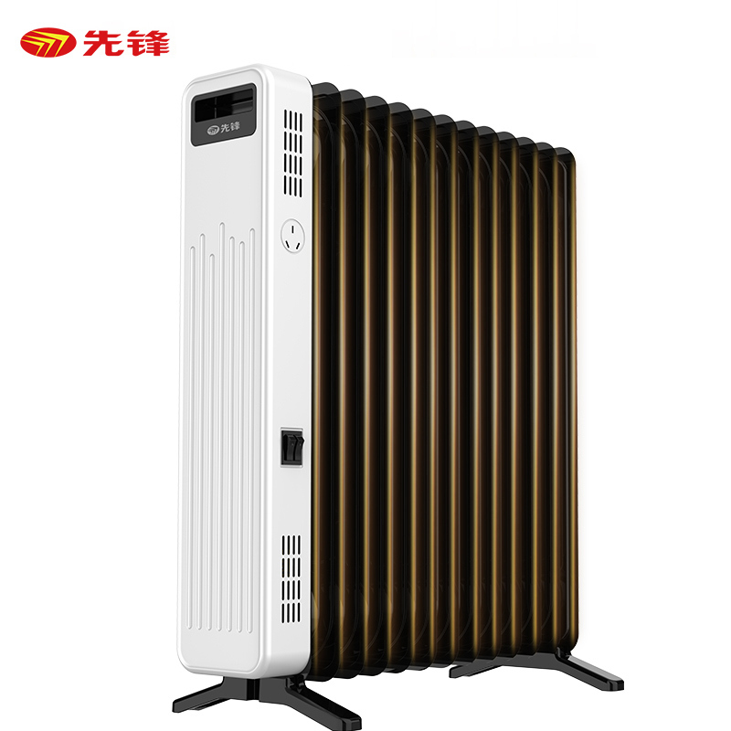 先 锋(SINGFUN)油汀 电暖器家用恒温省电电暖气苏宁自营电暖炉13片直板暖气片 NDY-22B13
