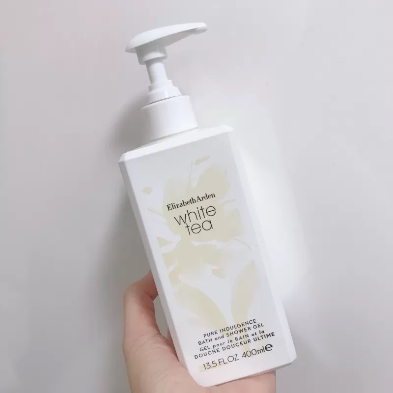 伊丽莎白雅顿白茶沐浴露400ML保湿补水清洁净肤乳啫喱香氛沐浴露