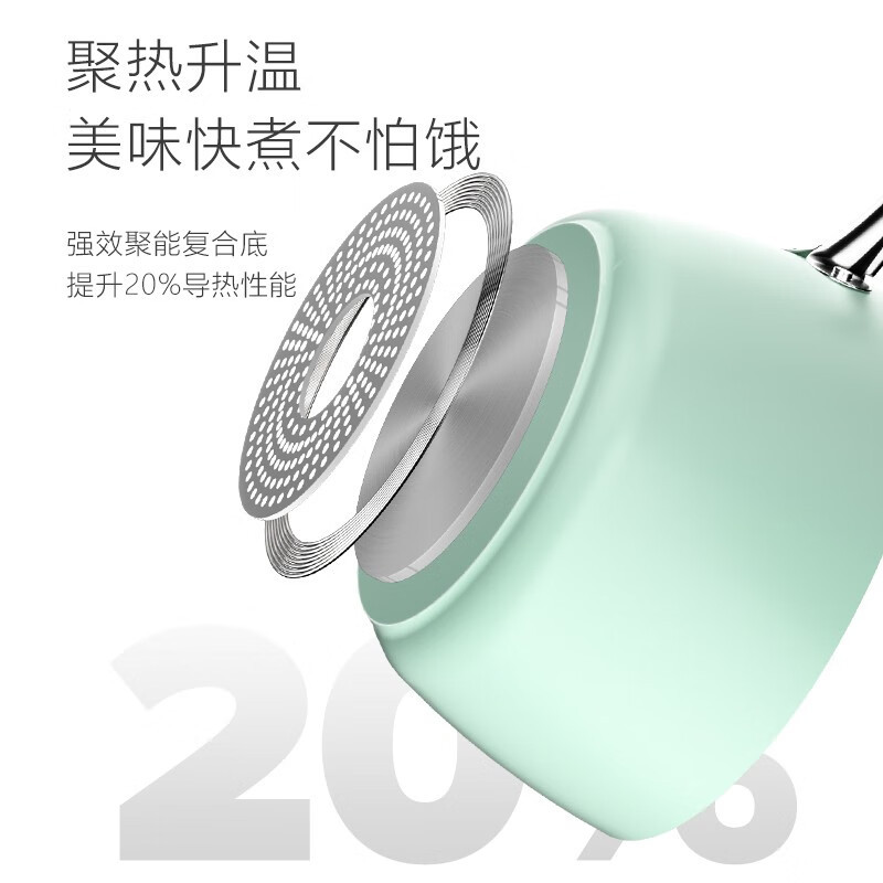 VELOSAN 温仑山VELOSAN 鹅卵石不粘奶锅 20cmVE007