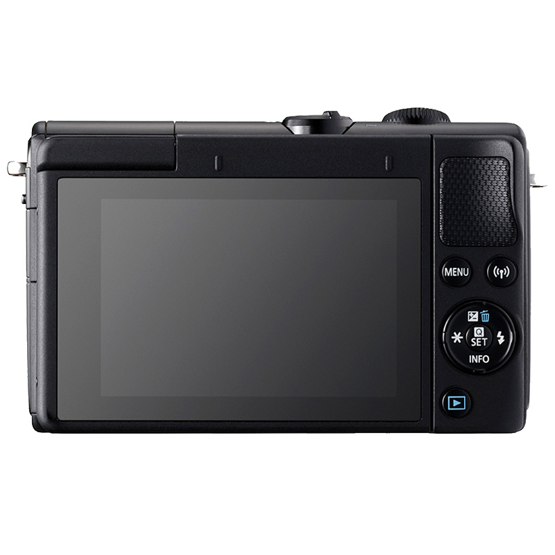 佳能(Canon)EOS M100 (15-45)黑色微单单镜头套装相机2420万像素 触控翻转LCD 全像素双核对焦高清大图