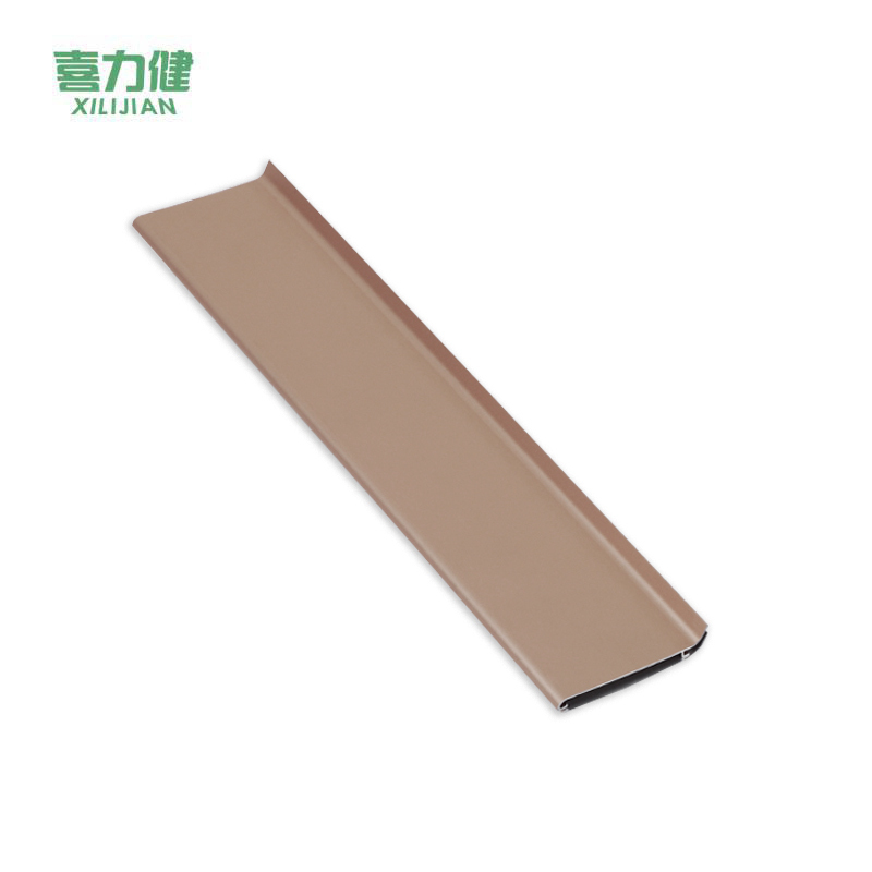 喜力健 铝合金卡扣踢脚线 长2.5M*高6CM*厚10MM-玫瑰金 根高清大图
