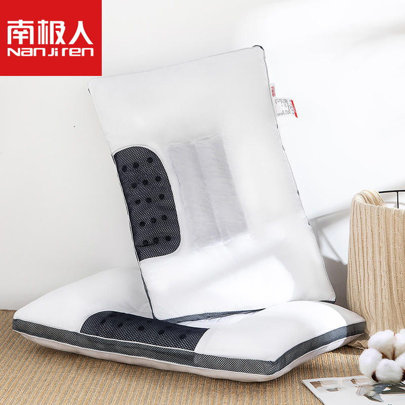 枕头决明子荞麦单人双人枕芯一对家用枕BB高清大图