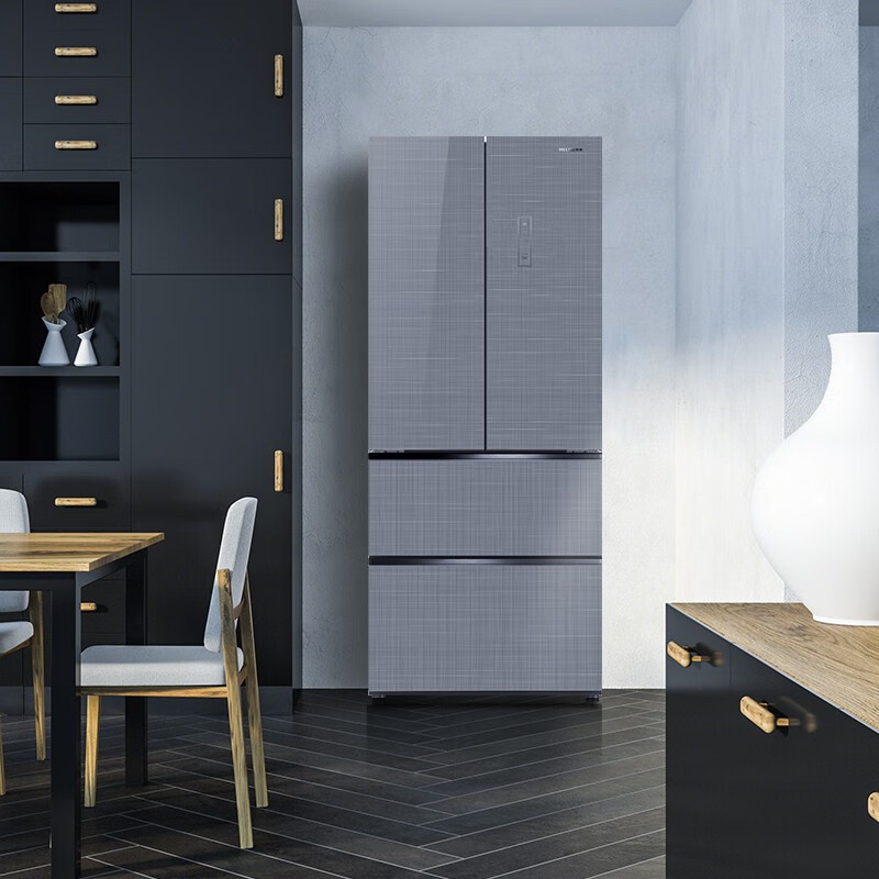 美菱meling357升法式四门多门电冰箱家用风冷无霜精准控温净味bcd357