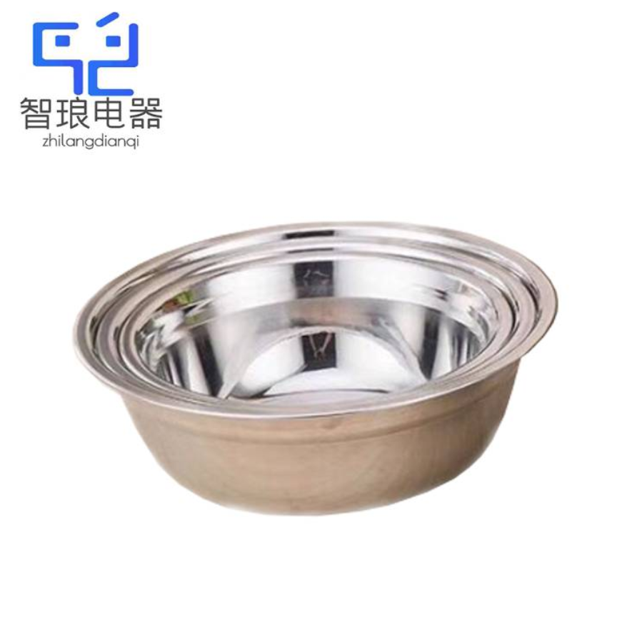 万允 食品级不锈钢盆36cm/个(36cm)高清大图