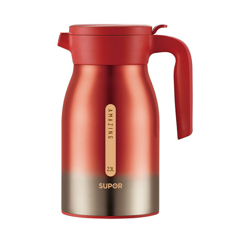 苏泊尔supor极光保温壶2l旖旎红单个装kc20bw1视频
