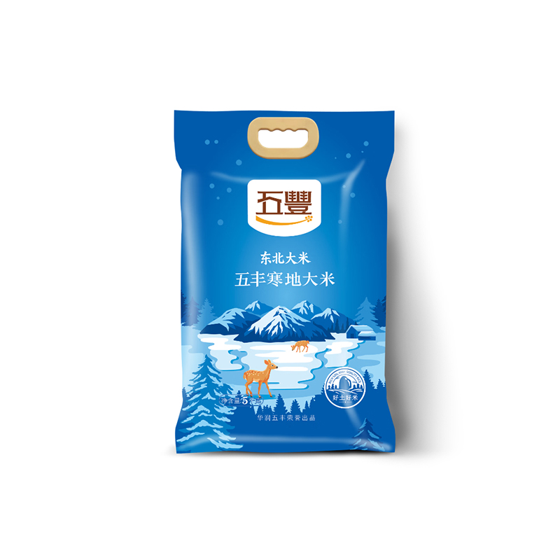 五丰 寒地大米5KGHC高清大图