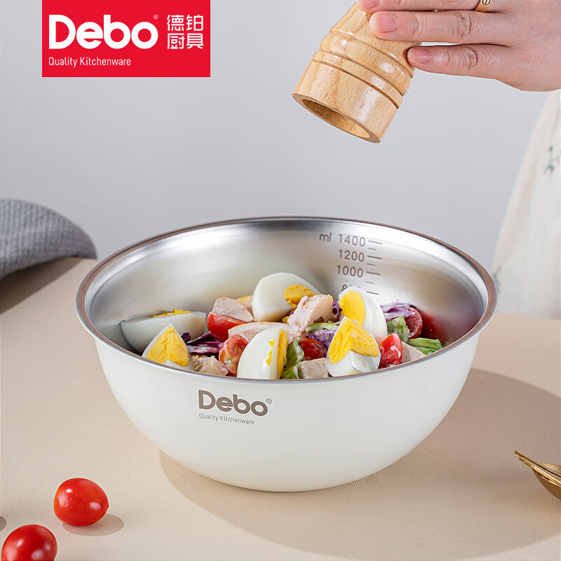Debo德铂威比奇厨房用具不锈钢套装盆DEP-929高清大图