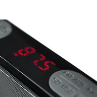 漫步者(EDIFIER) M19迷你便携FM插卡音箱 中老年户外收音机小音箱 铁灰色