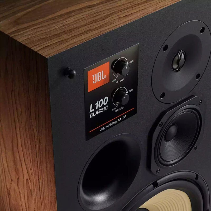 JBL L100 音响 音箱 家庭影院 电视音响 Hifi套装 专业 Hifi 高保真 发烧音响 黑色