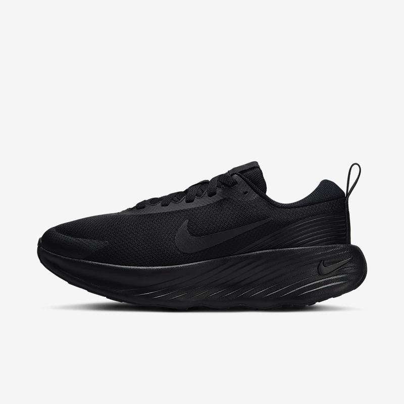 耐克(NIKE)女子缓震舒适运动训练鞋厚泡沫弯槽底全天候穿着体验 Black/Dark_Smoke_Grey 38.5