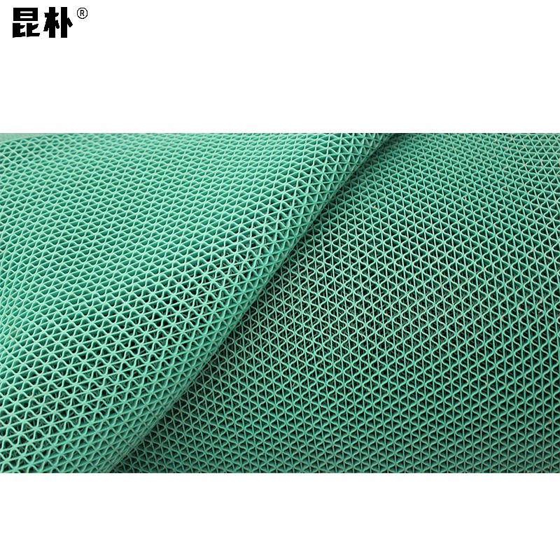 昆朴 PVC镂空防滑垫 绿色 4.0mm宽0.9m G509 米高清大图