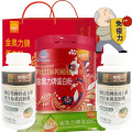 金奥力蛋白粉400g 节日版+2铁皮石斛西洋参黄芪胶囊