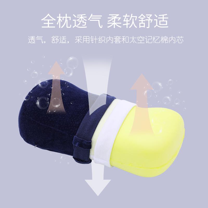 家柏饰(CORATED)午休枕办公室午睡枕小号迷你趴着桌上睡觉小枕头抱枕学生趴枕高清大图
