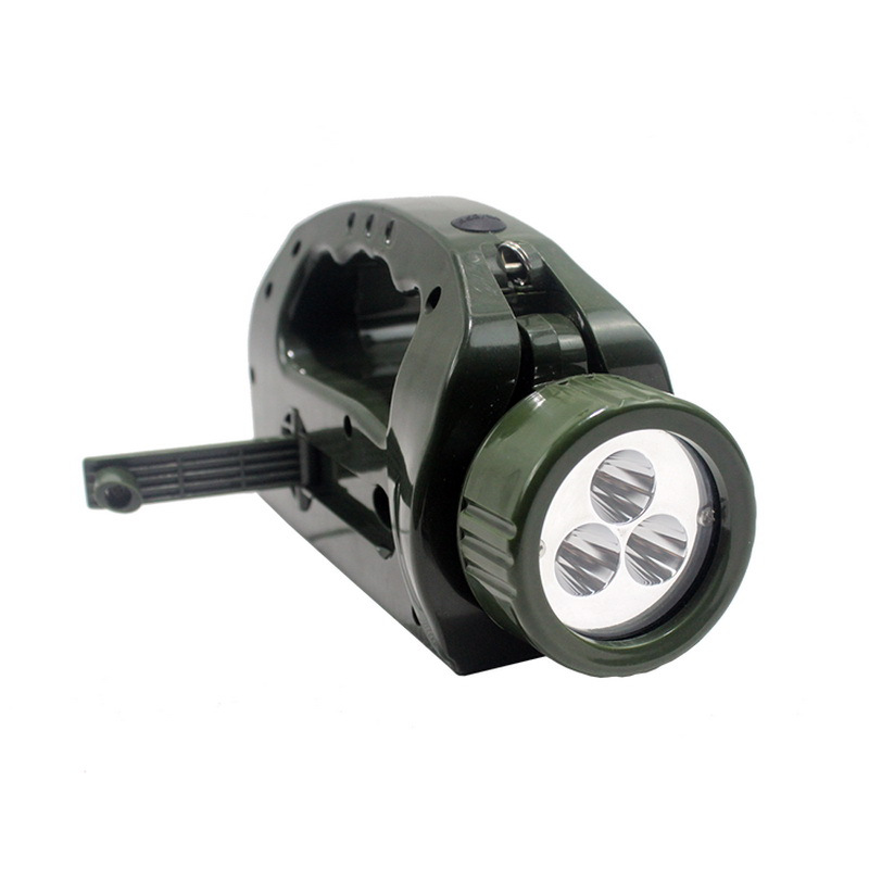 华珩 手摇充电巡检强光灯 XCL6022 3W 220*87*120mm(套)