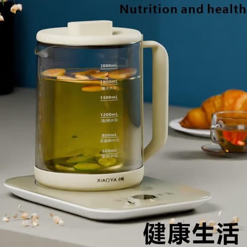 小鸭(LittleDuck)液体加热器养生壶1.8L米白色WXY-YH05H高清大图