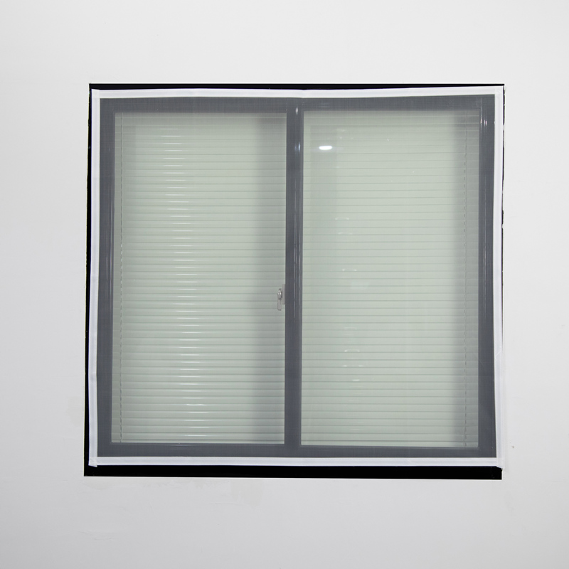 闪电客定制防蚊家用纱窗纱网自粘型蚊推拉磁铁帘魔术贴沙窗窗户式自装