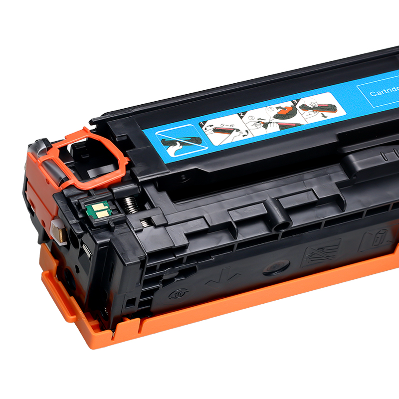 格然惠普CE321A青色硒鼓适用HP1415fnw CM1415fn CM1425 HP1525N 128A打印机墨粉盒高清大图