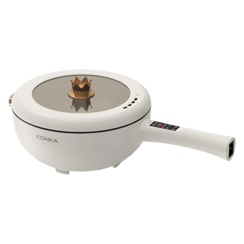 康佳电炒锅4L多功能大容量导热均匀KDCG-1501E-W