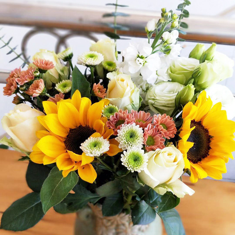 世界鲜花直播间鲜切花水养花洋牡丹香雪兰玫瑰百合雏菊向日葵