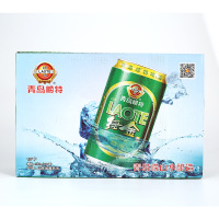 崂特（LAOTE BEER）山东青岛啤酒整箱 绿金 10度 崂山水精酿啤酒 330ml*6听整箱