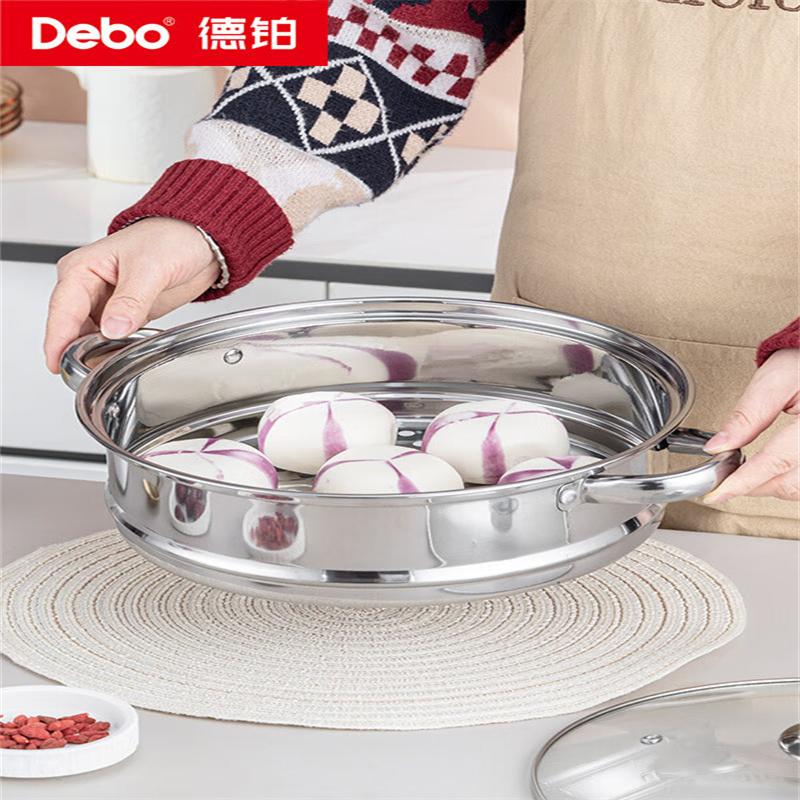 德铂(Debo)DEP-DS395罗森汤蒸锅28cm304不锈钢高清大图