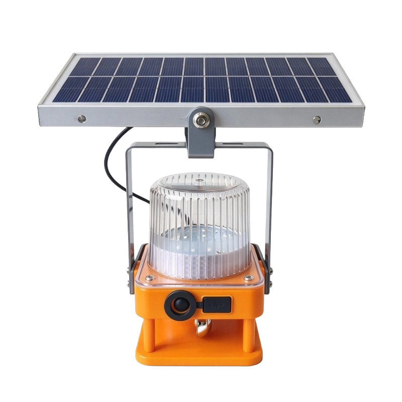 欧可度OKD-25Yc 3.7V 3W IP66 60次S LED 太阳能语音警示灯(计价单位:盏)黄色高清大图