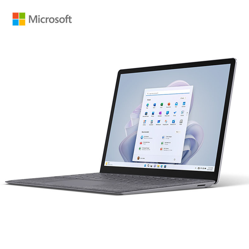 微软Surface Laptop 5 笔记本电脑 i5-1235U 8G 256G 亮铂金 13.5英寸高色域触屏 欧缔兰掌托 轻薄本办公本