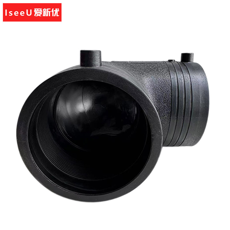 爱新优 PE电熔90度弯头 L63mm1.6MPA (个)高清大图