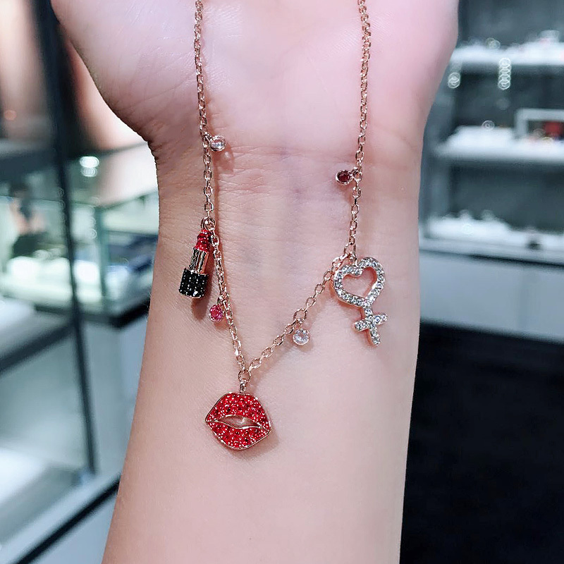 SWAROVSKI施华洛世奇 人造水晶 新品 MINE项链 女士水晶项链 海外采购 全国联保 赵丽颖同款 5409471