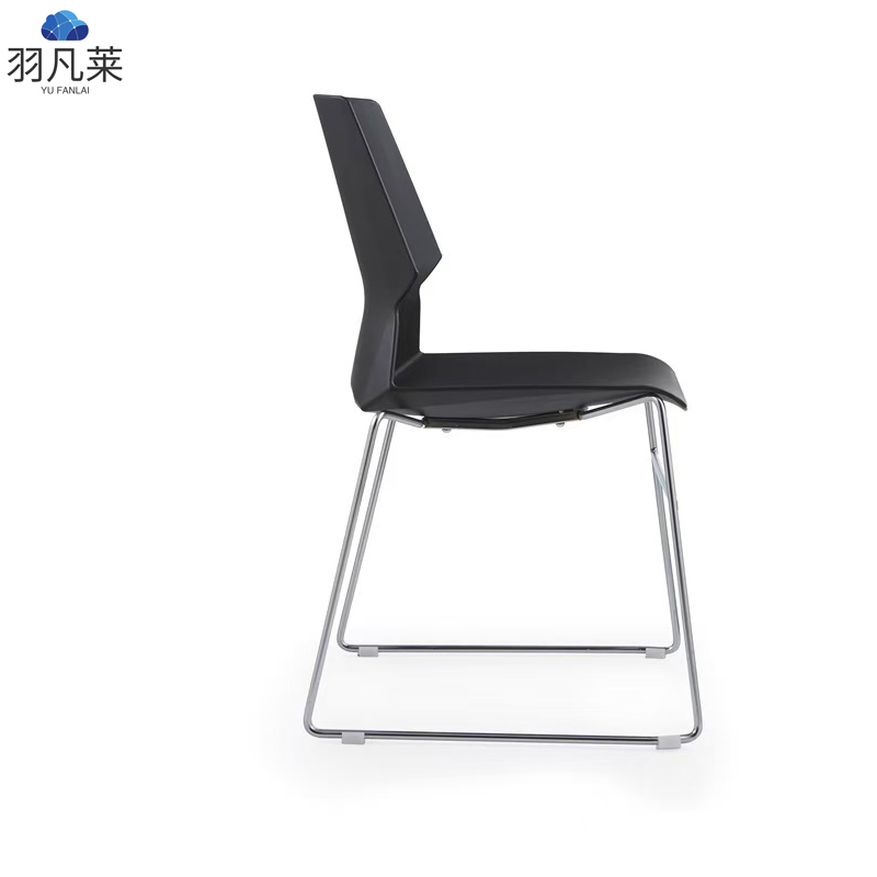 弓形会议椅办公椅 无扶手 把高清大图