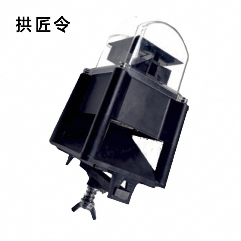 拱匠令 GJL665 光感强音警示灯 3W 3.7V IP65 LED 1Hz(计价单位:盏)黑色高清大图