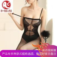 丝袜情趣内衣透视连体女开裆免脱诱惑连身袜制服激情套装用品