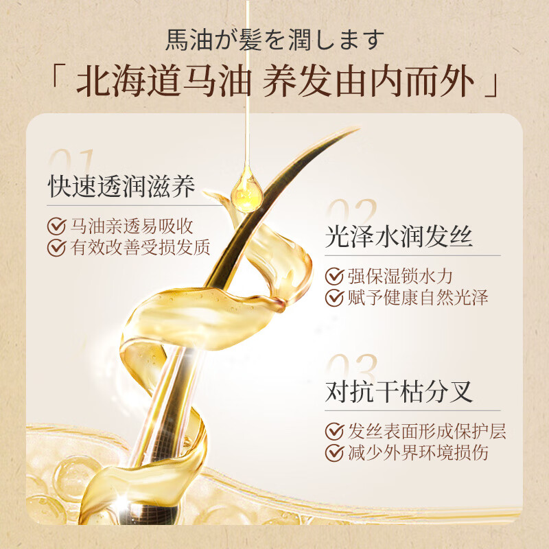 蝶印牌 马油滋养型护发素600mL高清大图