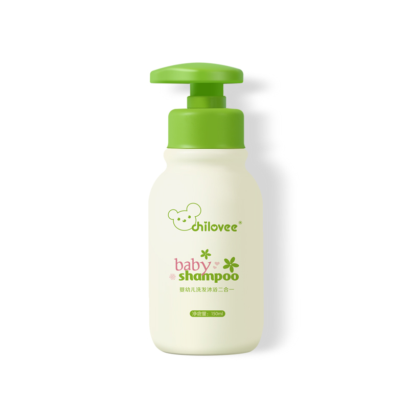 亲诺(chilovee)植物甾醇婴幼儿洗发沐浴二合一 150ml 新生儿宝宝母婴洗发沐浴露有香味型洗护用品