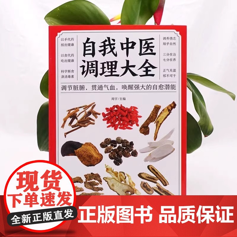 正版 自我中医调理大全 调节脏腑贯通气血 中医自学入门 中医基础理论知识诊断全书 人体经络按摩推拿书籍偏方药材大全高清大图