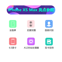 【正品行货】苹果(Apple) iPhone XS Max 256GB 金色 移动联通电信4G手机 双卡双待 iPhoneXS Max手机
