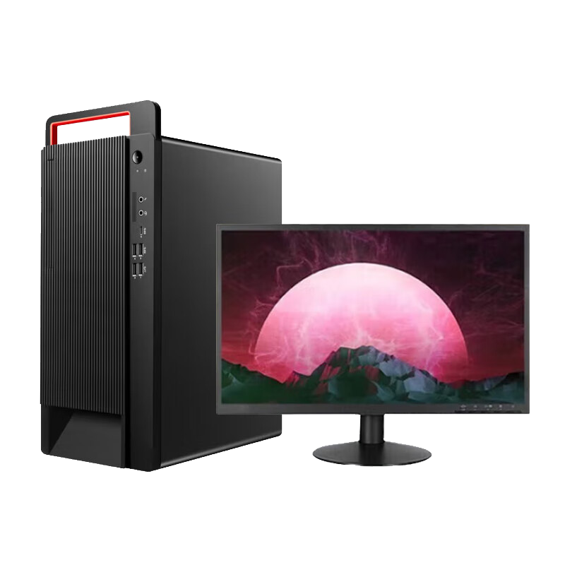 台式服务器+显示器高清大图