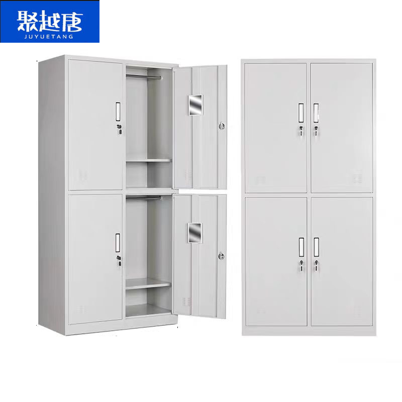 聚越唐(JUYUETANG)钢制四门加厚更衣柜四门衣柜 900*420*1800mm 个高清大图