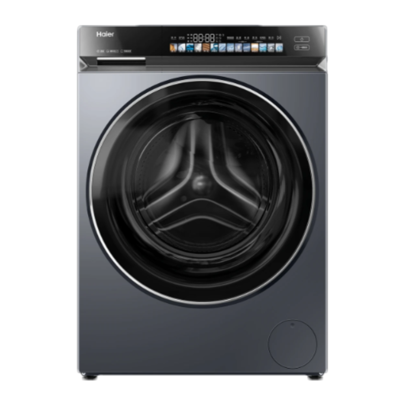 海尔滚筒洗衣机XQG100-HBLDE583HU1 10kg大容量 1级能效 独嵌两用不锈钢内桶高清大图