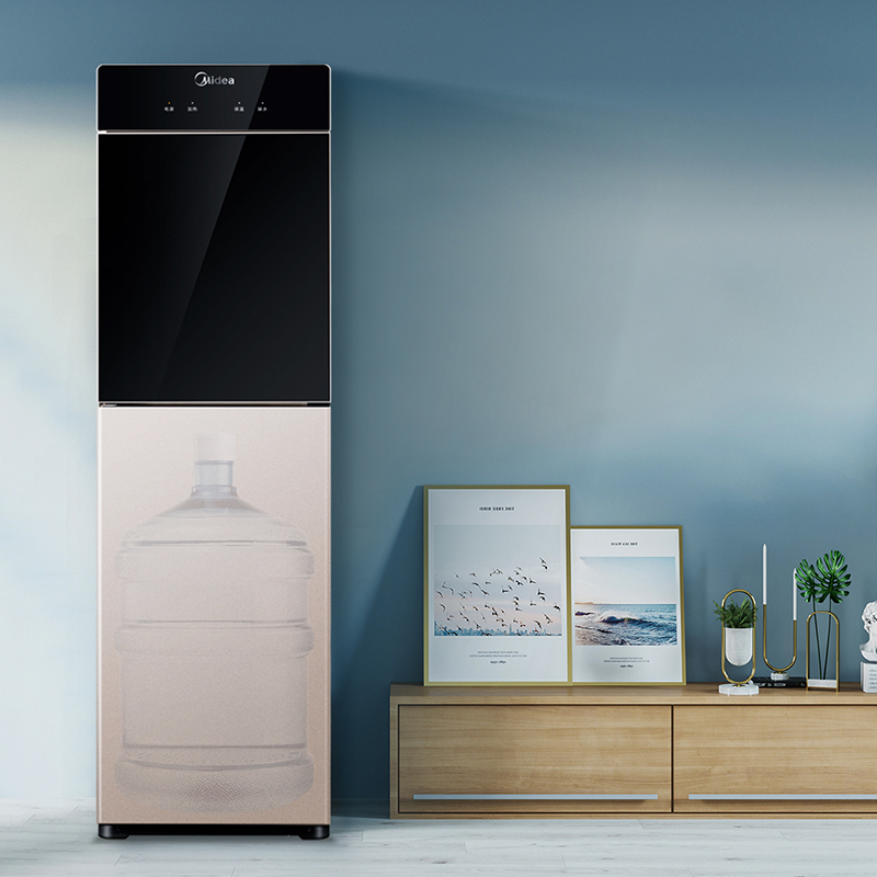 美的(Midea)立式饮水机下置式温热家用茶吧机办公室高端饮水机YR1801S-X