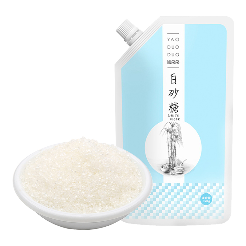 姚朵朵 白砂糖 袋装细砂糖烘培调味烹饪炖甜品煲汤350g