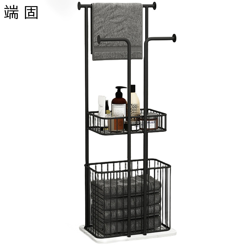 端固 浴室置物架收纳架毛巾架脸盆架 40*30*120cm个