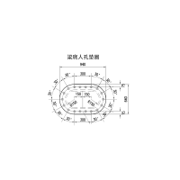 龟固 梁底人孔垫圈10*640*940 单位：个