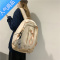 封后克莱因蓝ins森系书包女高中大学韩版日系百搭背包初中生双肩包男学生书包